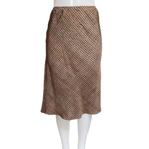 The Limited Silk Midi Skirt